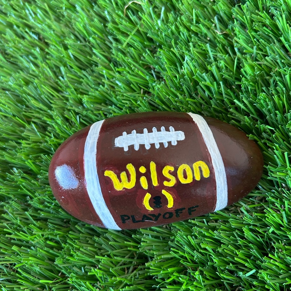 Wilson Playoff Football Paperweight